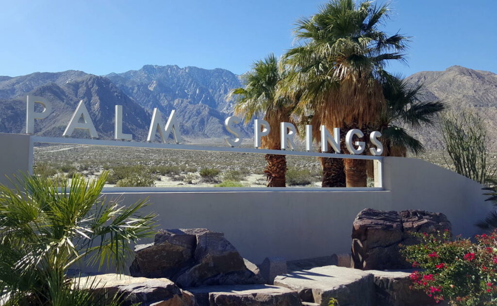 Company retreat in Palm Springs. 